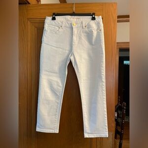 Michael Kors’s white jean capris. Size 6.